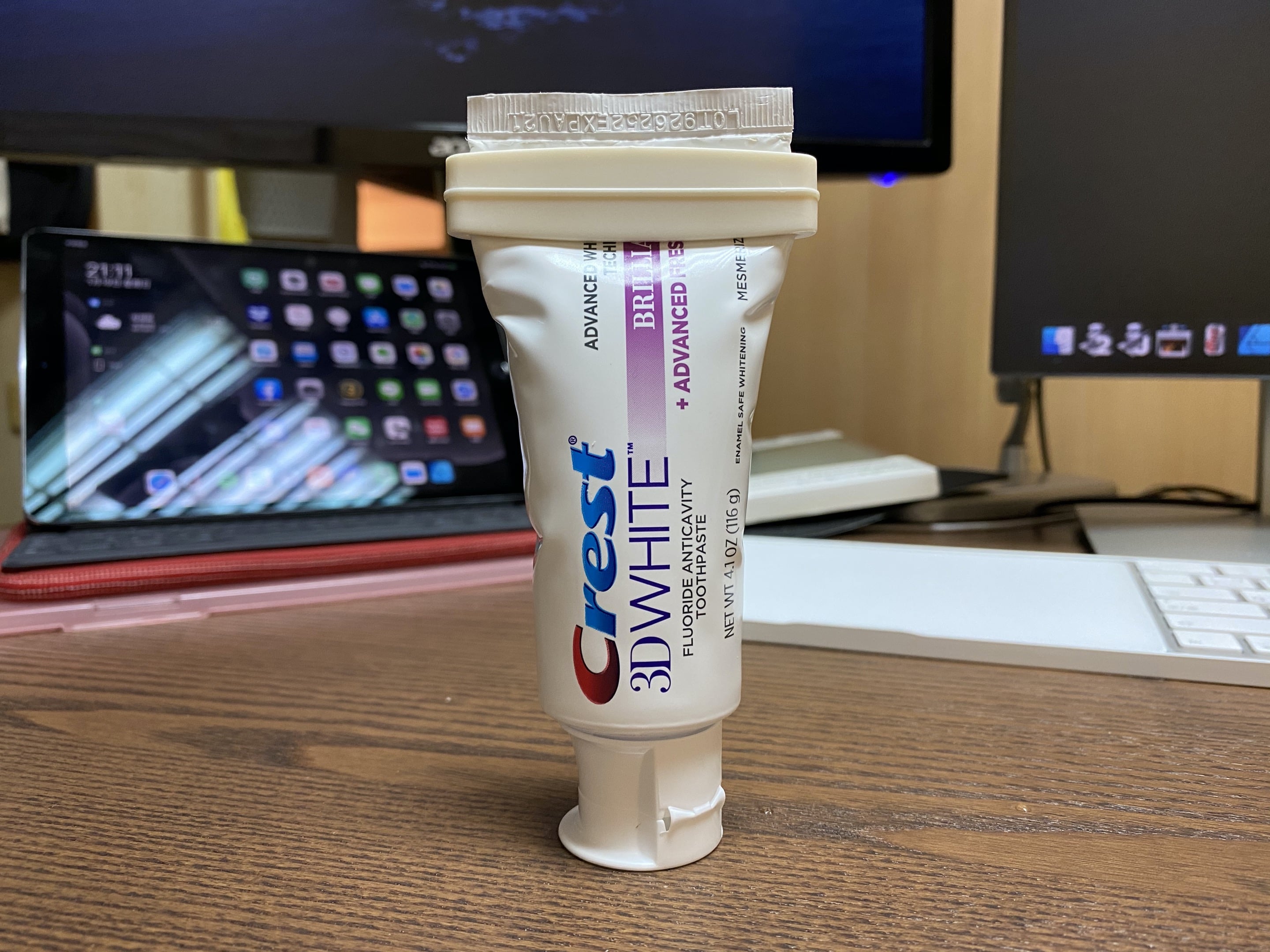 今日主角：Crest 牙膏本人